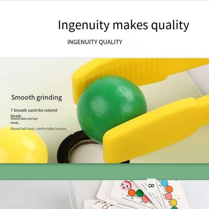 Toddlers Montessori Sorting and Stacking Baby Toys (Caterpillar)