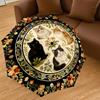 1PC Floral Pattern Cats Umbrella-8-Rib Reinforced, Automatic Open, Lightweight & Durable, Cute Fashion Accessory for Outdoor-K1257