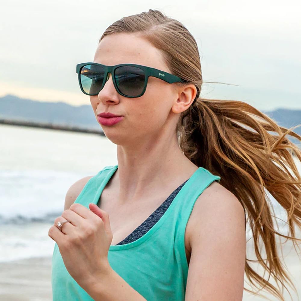 Goodr BFG Series Sunglasses UV Stays in and Mirrored Lenses for Men and Perfect for Mountain and Outdoor Activities Julep [goodr] Lightweight,