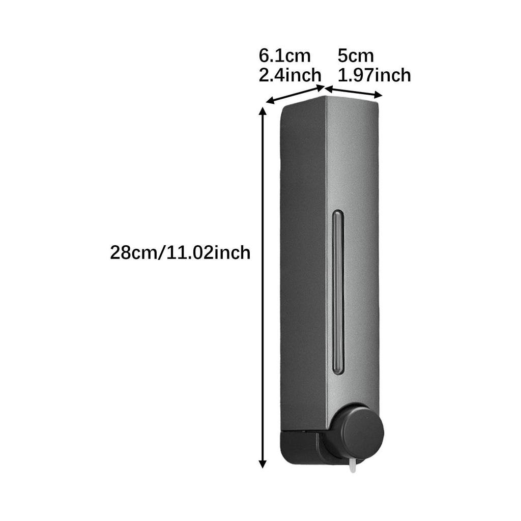 of Shower Dispenser Wall Control Practical Hands Container Space for Toilet
