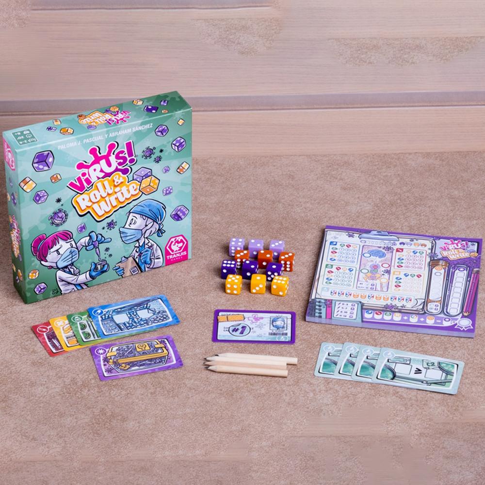 Virus! - Gioco di carte - Il Gioco più contagioso. Edizione Spagnola. +8 anni VIRUS! 2 Evoluzione (Espansione) - Gioco di carte (