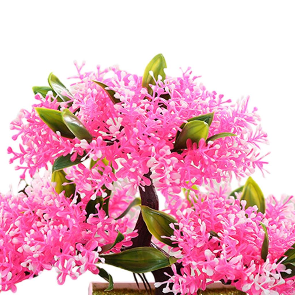 Künstlicher Bonsai-Baum, Mittelstück, Kamindekoration, Tisch, kleine Kunstpflanzen