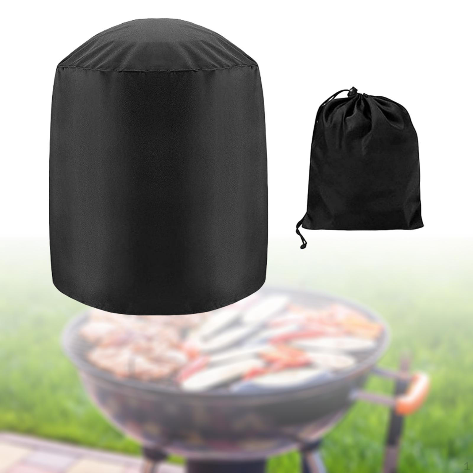 Barbecue Grill Cover Dustproof Collapsible Waterproof for Picnic Outdoor Camping Small
