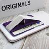 Support de carte de téléphone en tissu élastique anti-chute Bande élastique Poche pour cartes de crédit d'affaires Portefeuille pour téléphone portable