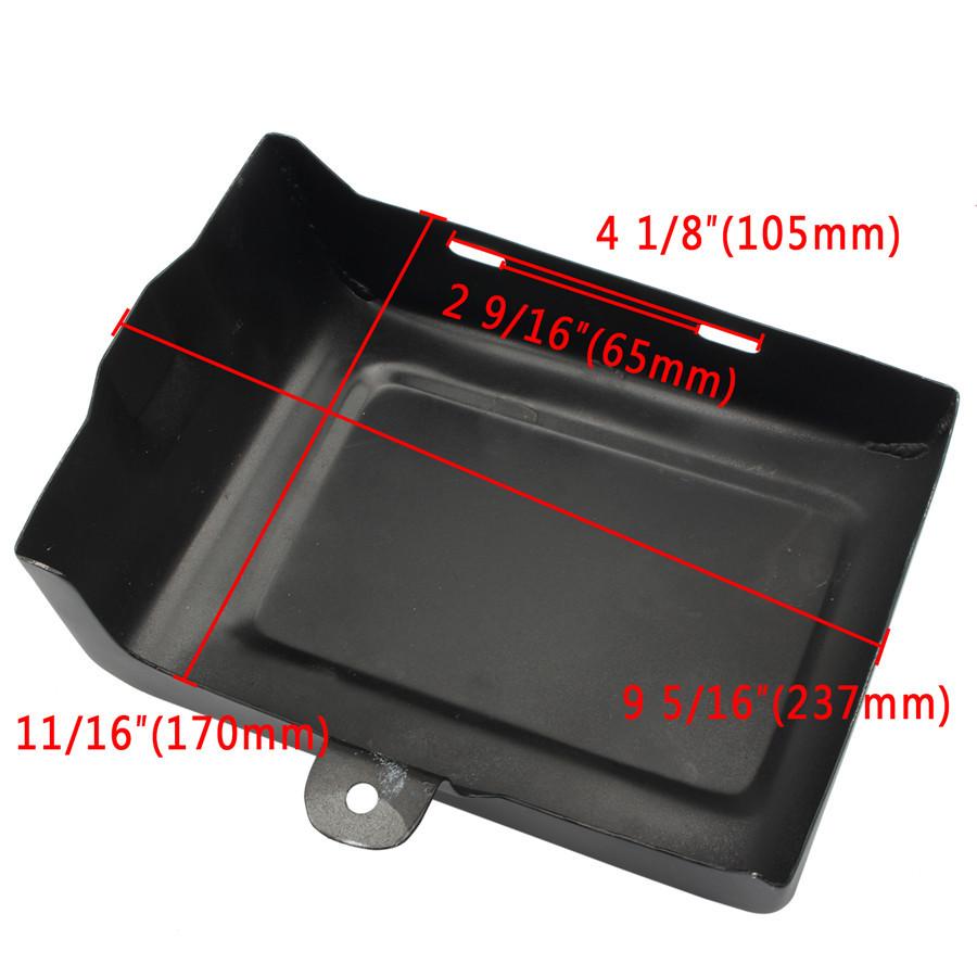 2pcs Left +Right Battery Cover Guard Electrical Panel Cover For Fat Bob Dyna Model FXD 06 - 17 Low Rider Fat Bob Street Bob
