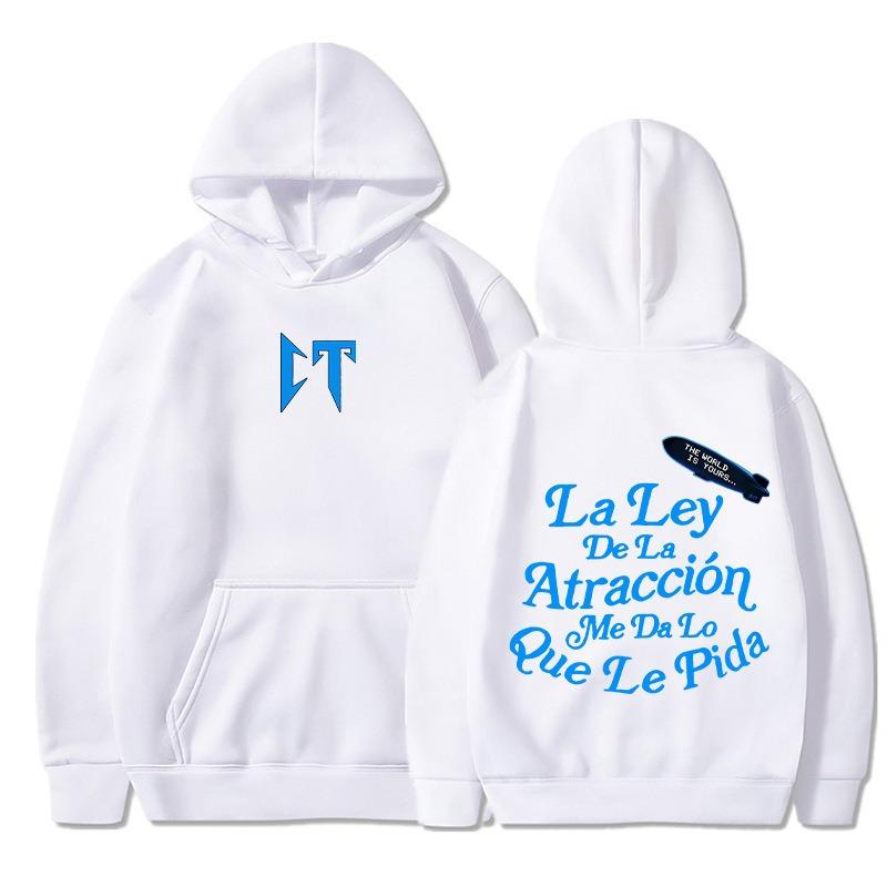 Couples Autumn Winter Letter Printed Men's Hoodie Loose Hoodie Casual Hoodie