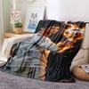 1PC CR7 Cristiano Ronaldo Patterned Flannel Blanket Suitable For All Seasons for Home Decor Warmth and Comfort Gifts Holiday Present