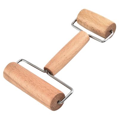 Mattarello in Legno per Pasticceria/Pizza, Mattarello per Pasticceria e Pizza, Mattarello, Rullo per Impasto per Cottura & Cucina, Antiaderente, Facile da Maneggiare, Su