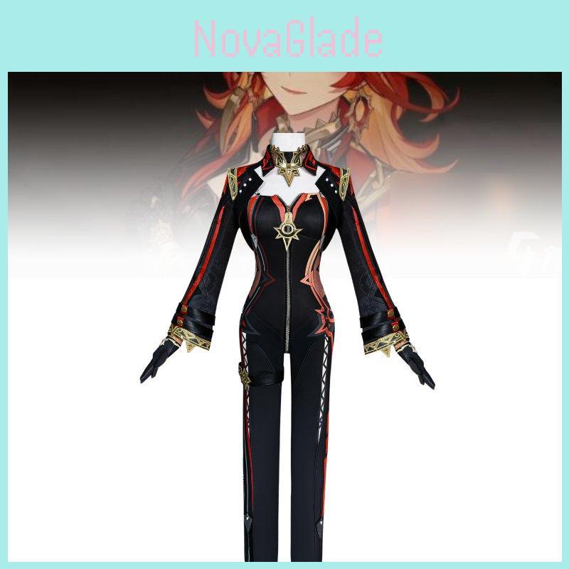 Adorable Mavuika Cosplay Costume Set For Genshin Impact Featuring Stylish Accessories