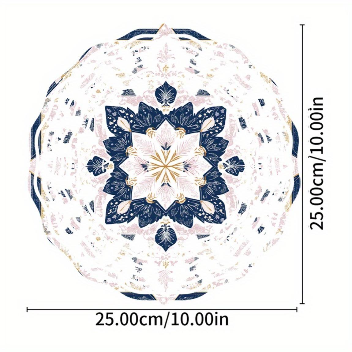 

Винтажный синий цветочный ветряк 25 см, металл лазерной резки, подвесной декор, крючок с вращением на 360 градусов для сада, помещения, улицы, все сезоны, Хэллоуин, День благодарения 01A