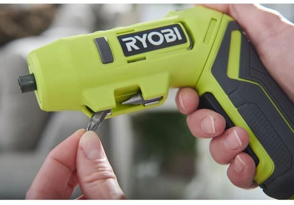 Mini Screwdriver Ryobi USB-Lithium Battery Angled Screwdriver RSDP4-120G 4V (5133005958)