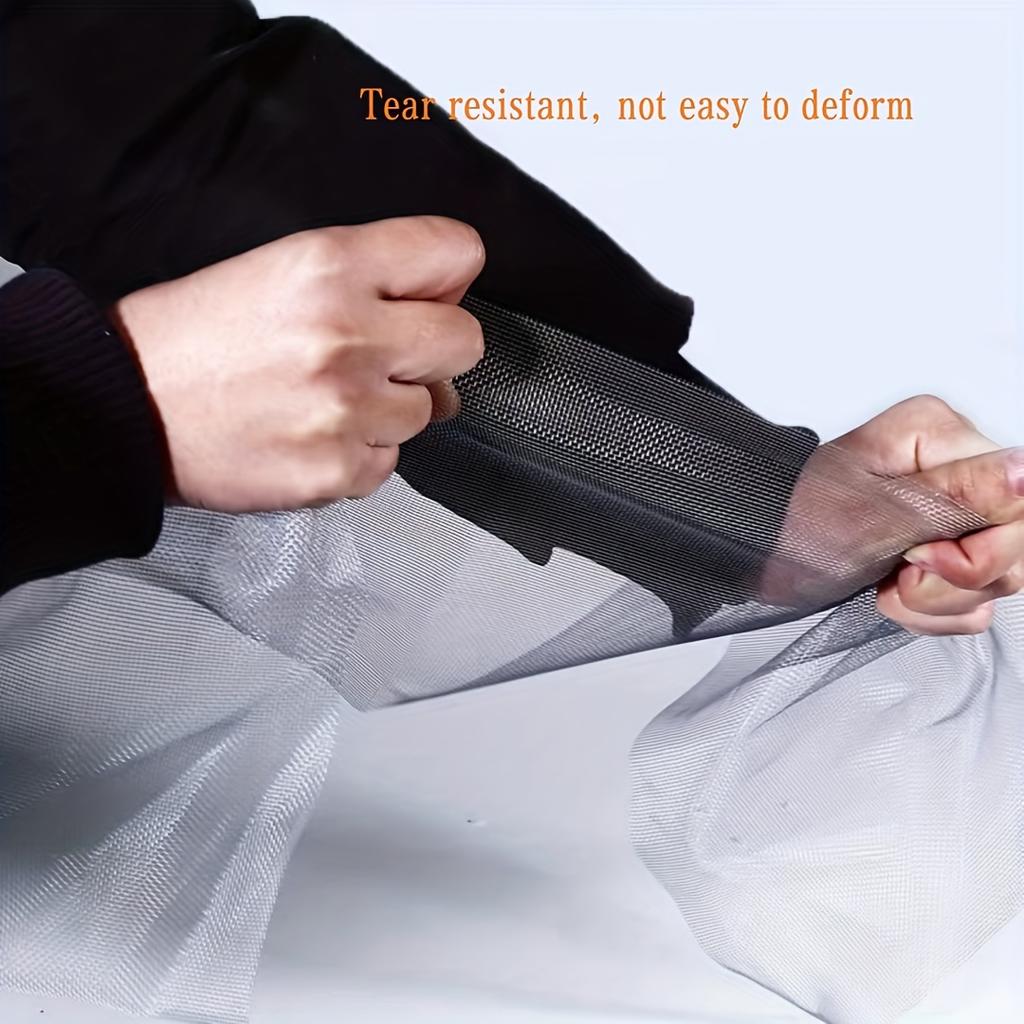 DIY Mosquito-Proof Window Screen with Tape Mosquito Netting for Multiple Windows, Ideal for Home, Dorm Decor, RV Window Netting