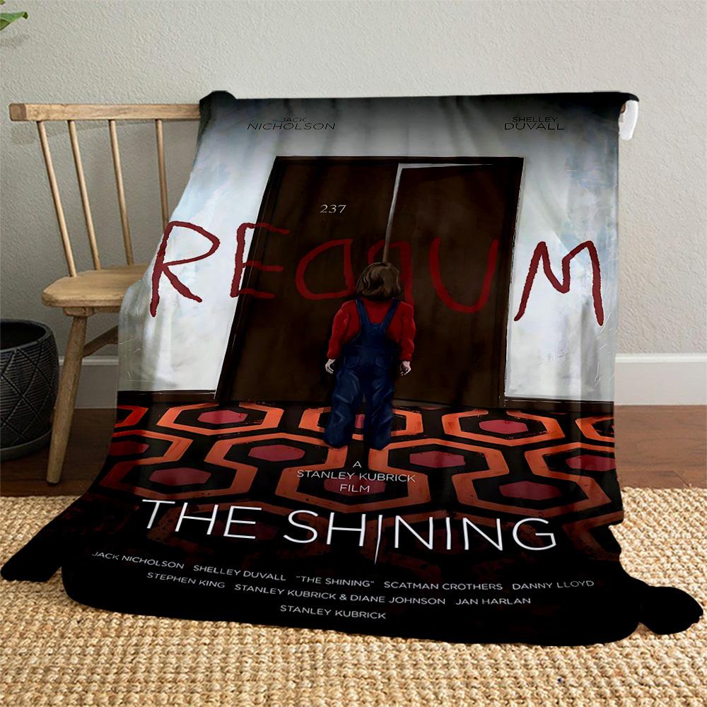 1PC Room 237 Outdoor Flannel Blanket Soft Plush Decor for Picnics, camping,Bedroom, Playroom, Office1137A