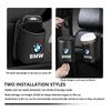 Leather Car Back Seat Water Cup Holder Hang Drink Storage Box For BMW Performance X1 M3 M6 F01 F02 E34 E36 E60 F10 F20 X6 Gjvm37