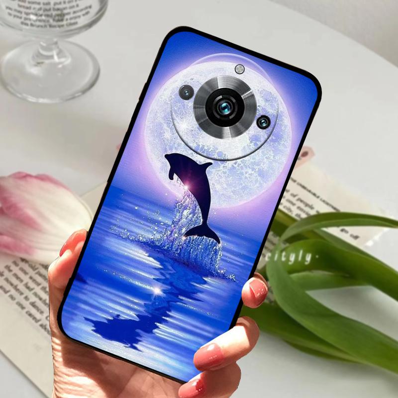 Pro pouzdro Realme 11 Pro Plus Silikonové nárazuvzdorné měkké TPU kryt telefonu Pro Realme 11 11Pro+ 5G Funda Realme11 Pro Capa Kreslený