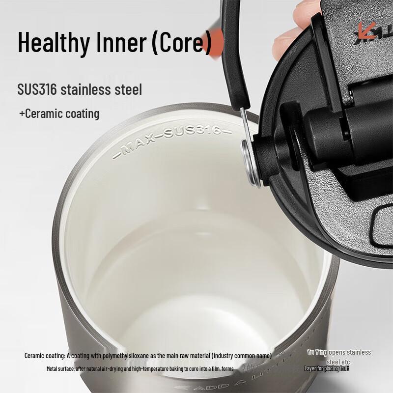 Przenośny kubek TKK Dual-Drink