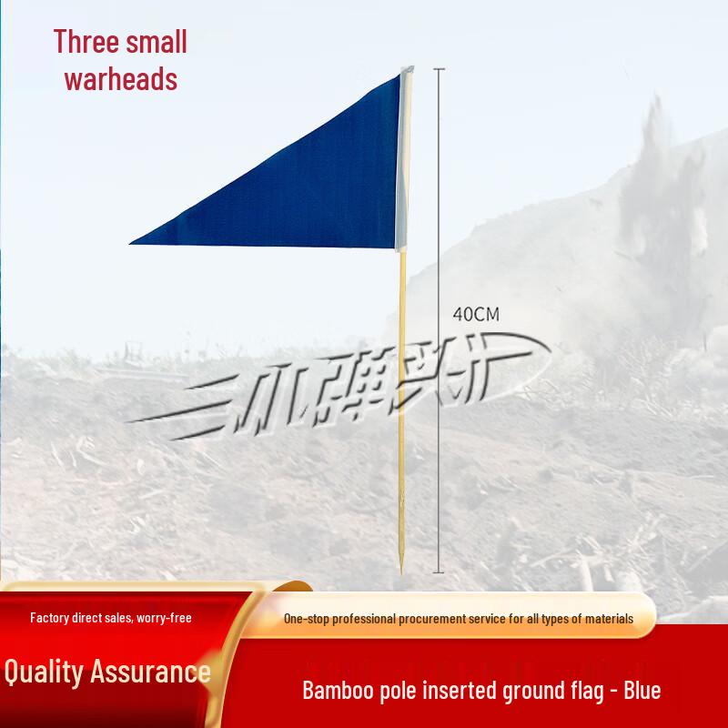 40cm Sports Training Triangle Marker Flags