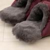 Senko Taffeta Boa Soft Wine 23cm S.D.S. Slippers, Red,