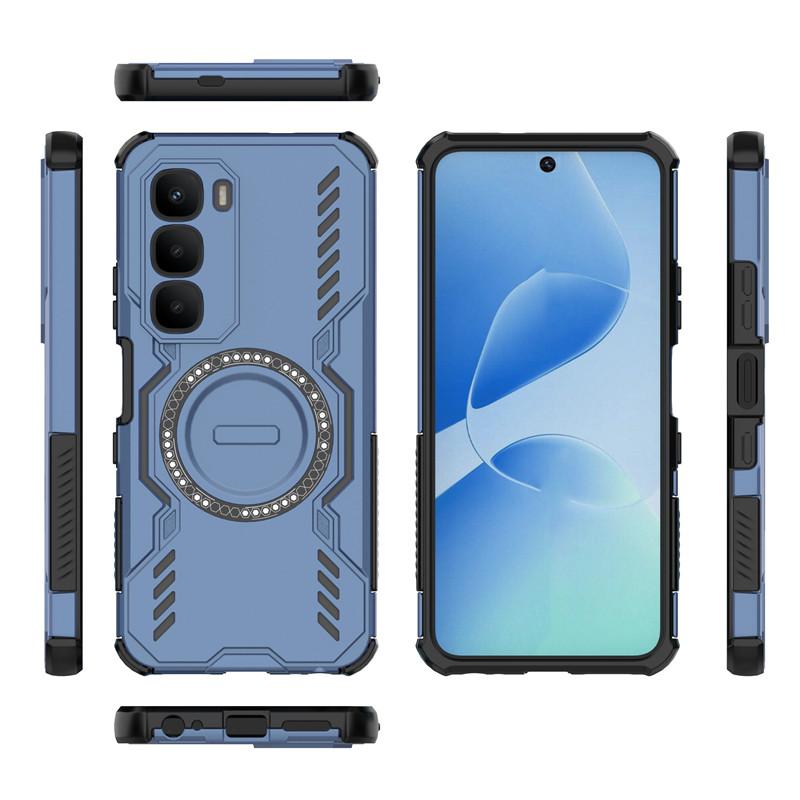 For Infinix Hot 60 4G Case Infinix Hot 60 4G Cover Heat Dissipation Magnetic Wireless Charging Phone Cases For Infinix Hot 60 4G