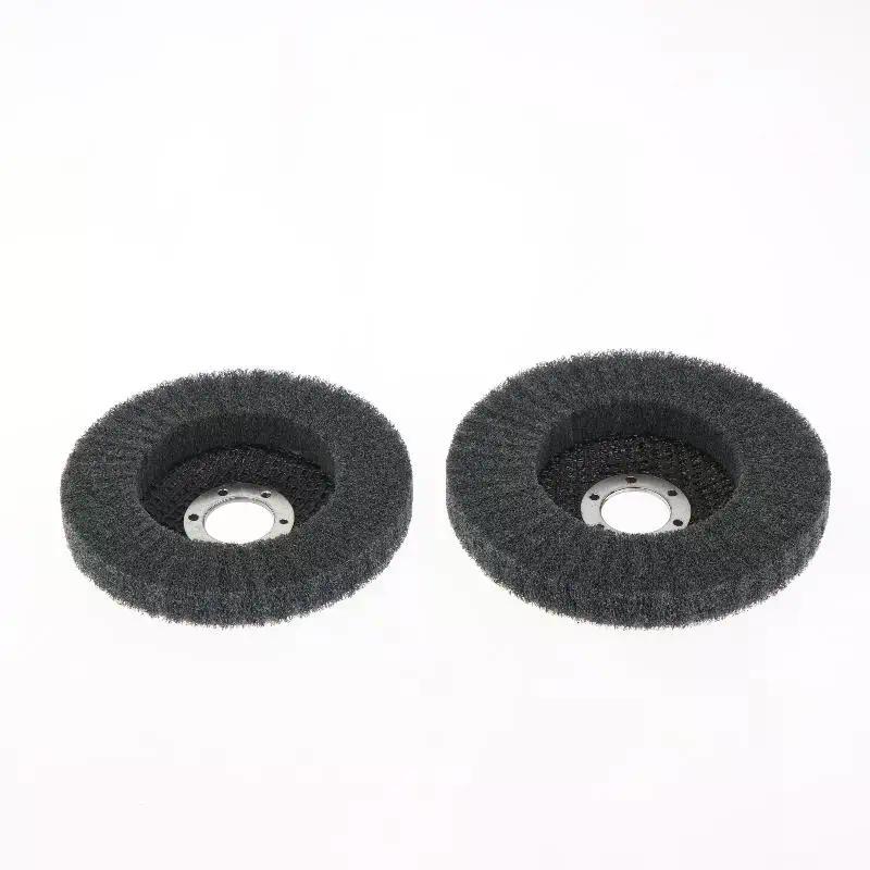 1 Stück 4/4,5/5 Zoll Nylonfaser Lamellen Polierscheibe Scheibe Winkelschleifer Trennlamellen Schleifscheibe Für Holz Metall Polieren