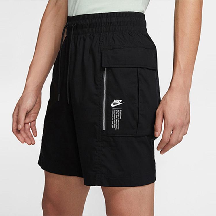 Nike Woven Cargo Shorts Men Bottoms Black CZ8679-010