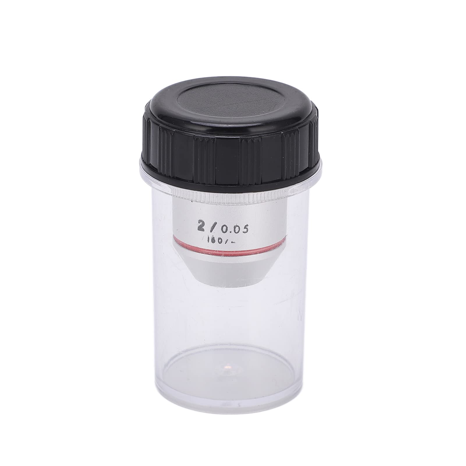 

Vbestlife Microscope Objective 2x Achromatic Objective Low RMS Thread for Biological Microscopes Lens, Lens, Magnification, 20.2mm,