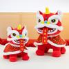 Lion Dance Lion Dance Plush Doll Cartoon Cartoon Steed Doll Awakened Lion Figurine  Home Decoration
