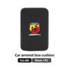 Ice Silk Car Armrest Box Pad Auto Wear-Resistance Arm Rest Mat For Abarth FIAT 500 Ducato Stilo Palio UNO Astra Bravo Tipo