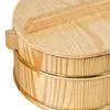 Wooden Steaming Rice Bucket Reusable with Cover for Home Restaurant Kitchen