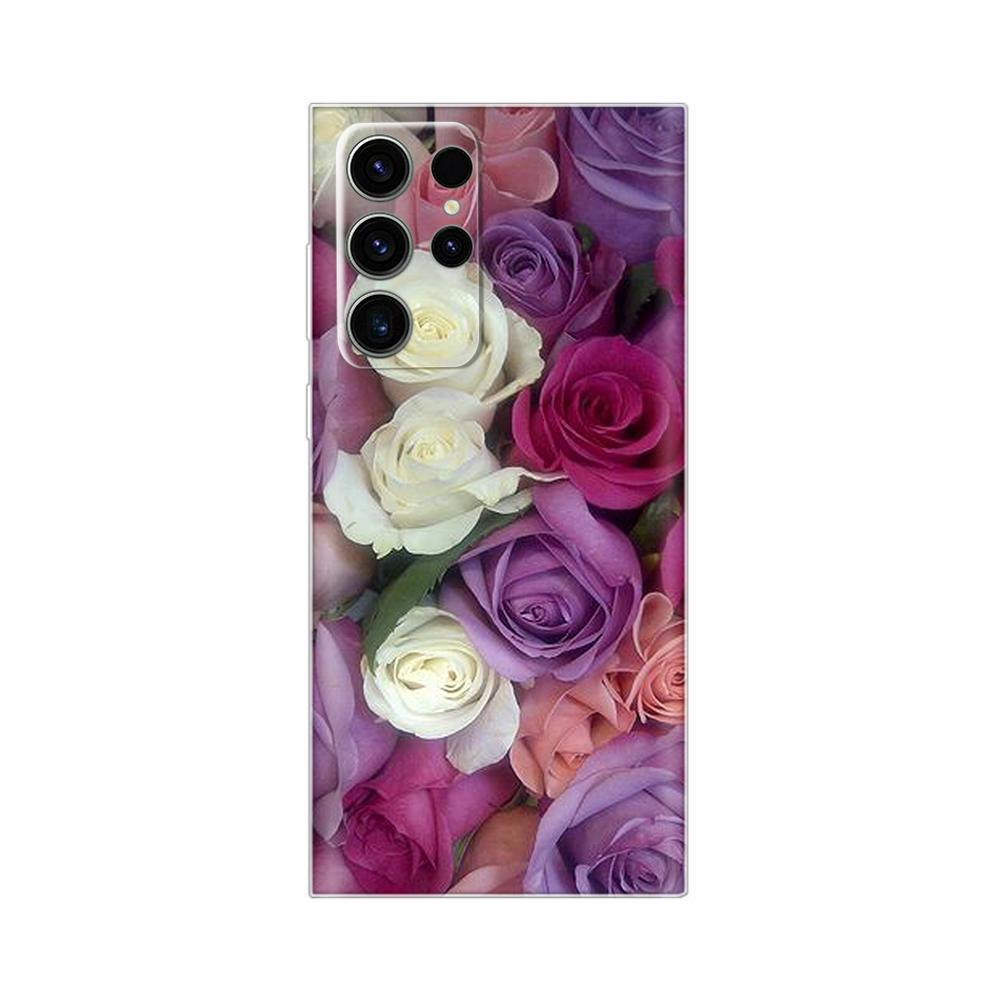 S24Ultra Phone Case for Samsung Galaxy S24 Ultra Soft Clear TPU Cases for Galaxy S24 S 24 S24 Plus S24+ Capa Shockproof Cover