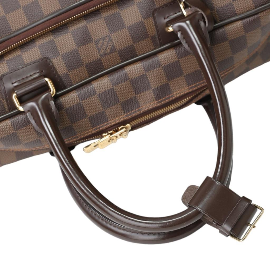 Louis Vuitton Damier Ikar Handbag Damier Canvas Brown Unisex N23252 Used