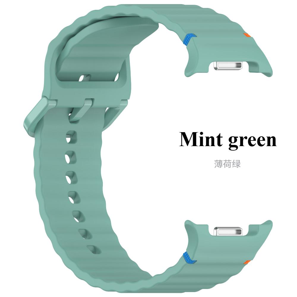 Silicone Band for Samsung Galaxy Watch 8 Classic 46mm Strap Accessories Smartwatch Rubber Bracelet for Samsung Galaxy Watch 8 44mm 40mm Strap