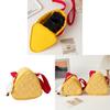 Creative Protective Case For Instant Camera With Embroidery And Cute Cheese Design For Daily Use