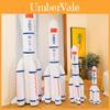 Realistic Rocket Plush Toy Creative Space Launcher Pillow For Kids Featuring Long March Rocket Design