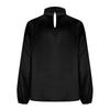 2025 New Satin Silk V-neck Long Sleeve Women's Loose Top