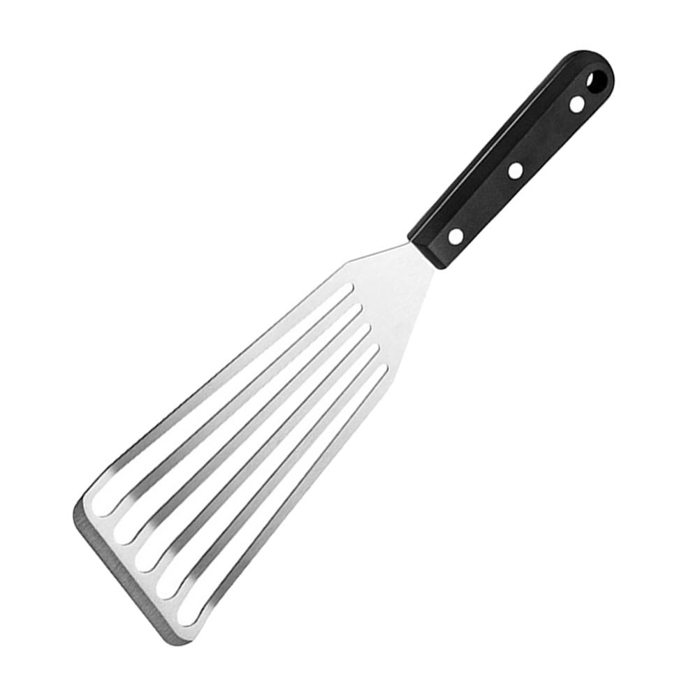 Fried Fish Spatula Portable Cooking Kitchen Supply 2cr13 Metal Steak Frying