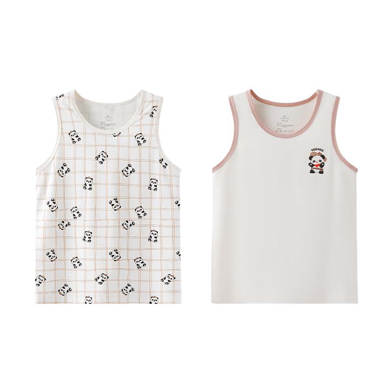 YEEHOO Boys  Summer Lyocell Sleeveless Tank Top (2-Pack) 110