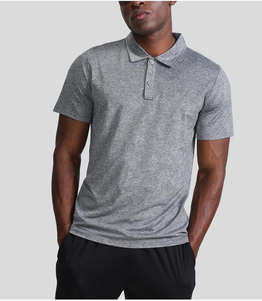Men's Quick-Dry Breathable Polo Shirt for Summer Sports & Casual Wear