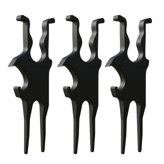 

Инструмент для гольфа 3-в-1 Магнитный держатель для гольф-трубки для гольф-кара Портативный мультиинструмент Маркер для мяча Зажим для сигарет Открывалка для пива для мужчин 3pcs