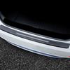 Duty Vehicle Door Sill Covers Carbon Fiber Leather Trim Decorative Prevention Auto Accessories