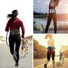 Hot Selling Oxford Zipper Outdoor Leash Multi-Functional Sports Running Fitness Training Dog Walking Pet Waist Bag Fanny Pack