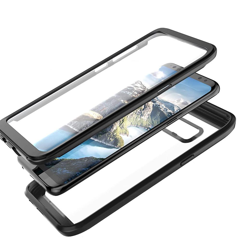 Case for Samsung Galaxy S8+ Plus, Shockproof, with Foil, Black