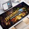 Hot selling item Hearthstone electronic sports Locking edge Gamer Large HD Print Computer Desk Locking Edge Keyboard Mouse Pad