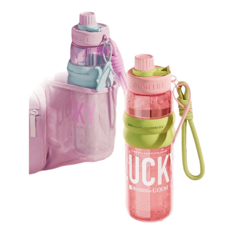 GOOM Large Capacity Sports Water Bottle with Straw