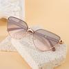 JYL TS Women's Cat-Eye - Metal-Frame Outdoor Sun-Protective Trendy SL-98357
