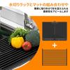Foldable silicone draining divided draining for over the dish drainer mat, rack, sink, space-saving, heat-resistant, non-slip, rust-resistant, rack,