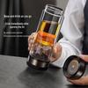 Portable Double-Layer Glass Tea Infuser Bottle