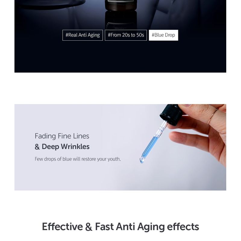 dear, klairs Midnight Blue Youth Activating Drop