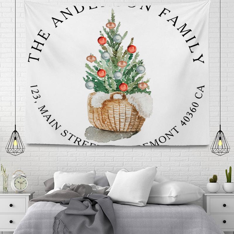 Modern Wall Decoration Aesthetics Home Tapestry Christmas Fashion Jewelry Hanging Large Fabric Autumn Bedroom Hanging Fabric