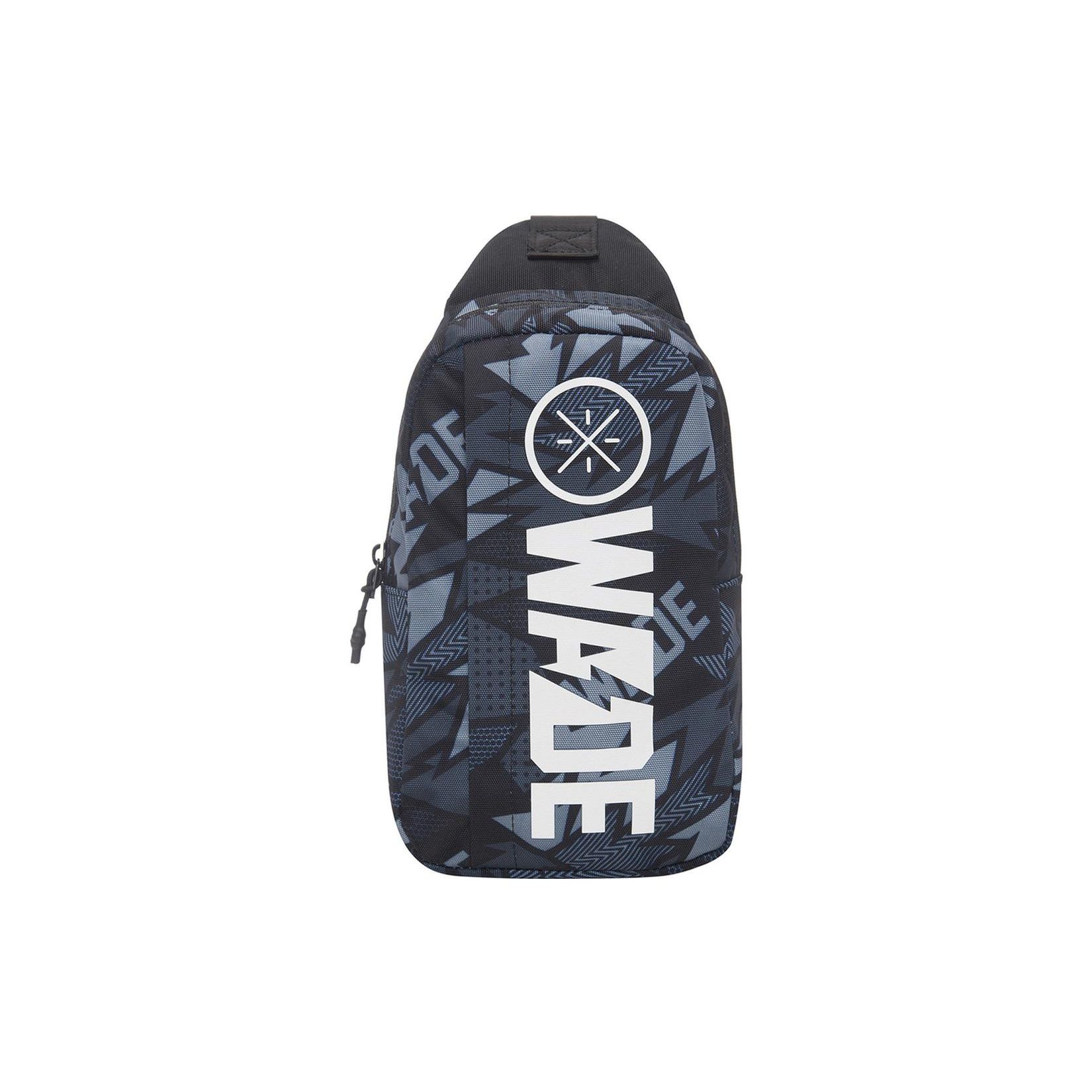 Li Ning Серия Уэйда Тканевая нагрудная сумка Мужские сумки ABDS609-1 Black